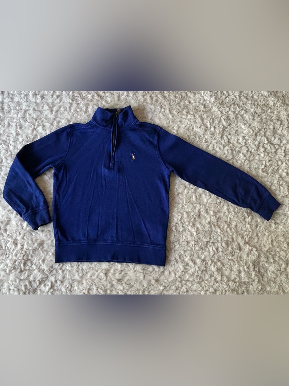Polo by Ralph Lauren Royal Blue Half-Zip Pullover